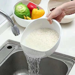 Rice Bowl Strainer Basket Kitchen Tools