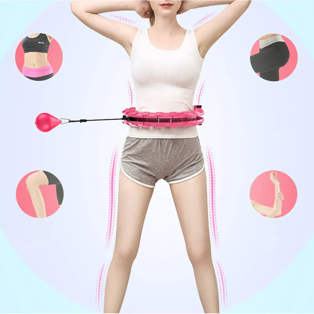 Adjustable Sport Hoops Thin Waist Exercise