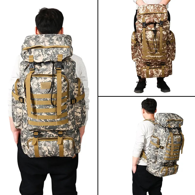 Outdoor Backpack Large Capacity Waterproof for Men